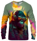 Chilling Gorilla womens sweatshirt