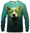 Chilling Dog womens sweatshirt