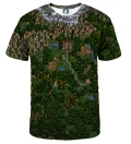 T-shirt Forest Map
