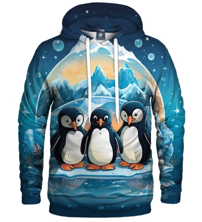 Penguin Gangsta womens hoodie