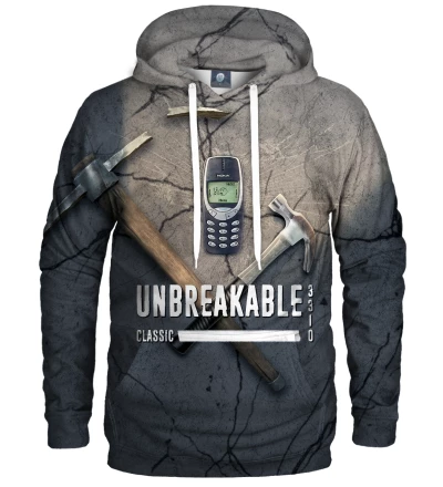 Bluza z kapturem Unbreakable Phone