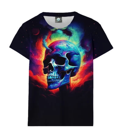 Galactic Skull womens t-shirt