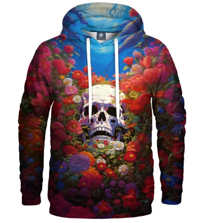 Roses Skull womens hoodie