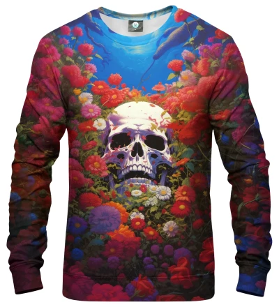 Roses Skull Sweatshirt