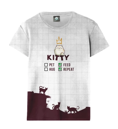 Damski t-shirt Kitty Priority