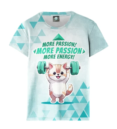 More Passion womens t-shirt