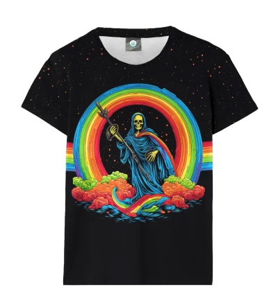 Rainbow Death womens t-shirt