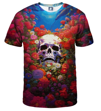 T-shirt Roses Skull