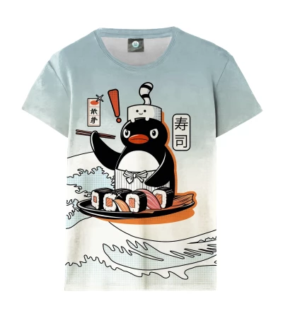 Damski t-shirt Sushi Master