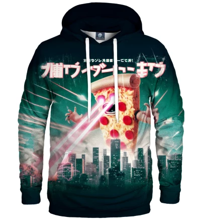 Pizza Fury womens hoodie