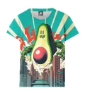 Damski t-shirt Crazy Avocado