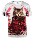 T-shirt Cat Samurai