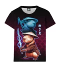 Damski t-shirt Capybara Warrior