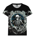 Damski t-shirt Skull o clock