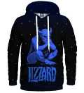 Lizard womens hoodie