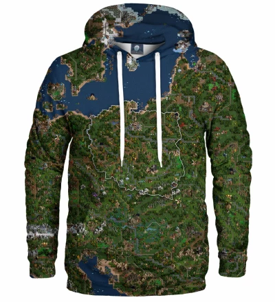Map of Poland Hoodie
