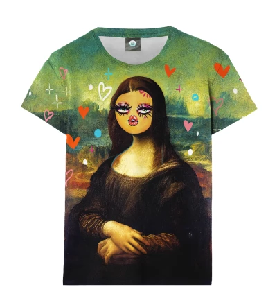 Potato Lisa womens t-shirt