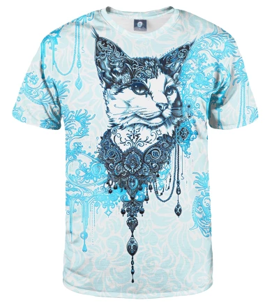 Damski t-shirt Ornament Cat