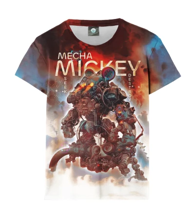 Mecha Mickey womens t-shirt