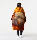 Autumn Wombat huggie blanket