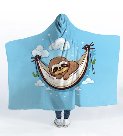 Sleeping Time hooded blanket