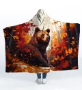 The Bear hooded blanket