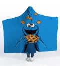 Cookie hooded blanket