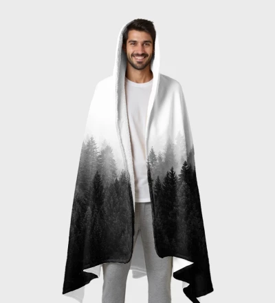 Dark Forest hooded blanket