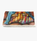 Autumn Capybara sherpa blanket