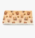 Burger Bear sherpa blanket