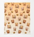 Burger Bear sherpa blanket