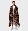 Japanese Dragon sherpa blanket