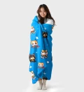 League of Cats sherpa blanket