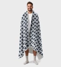 Penguins sherpa blanket