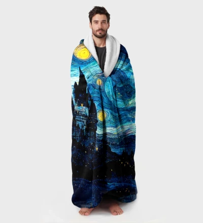 Magic Night sherpa blanket