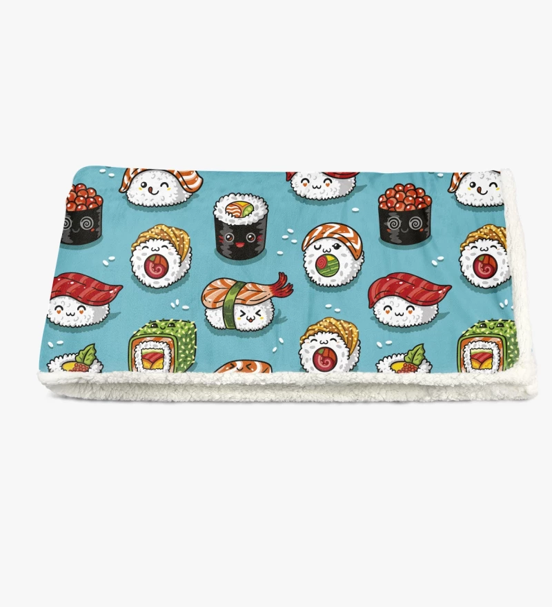 Sushi sherpa blanket