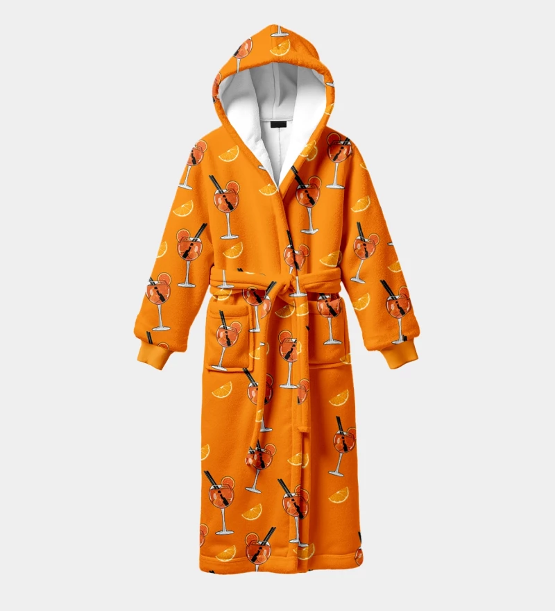 Aperol sherpa robe