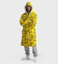 Rubber Duck sherpa robe