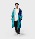 Blue Monster sherpa robe