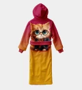 Harry Kitten sherpa robe