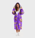 Lazy Sloth sherpa robe