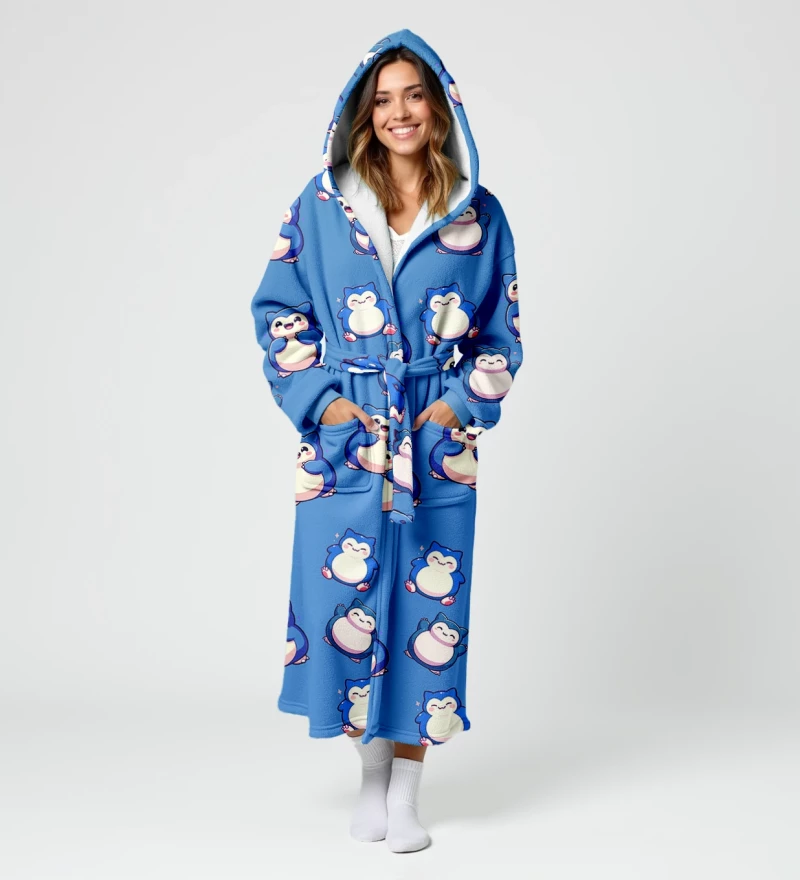 Sleeping Guy sherpa robe