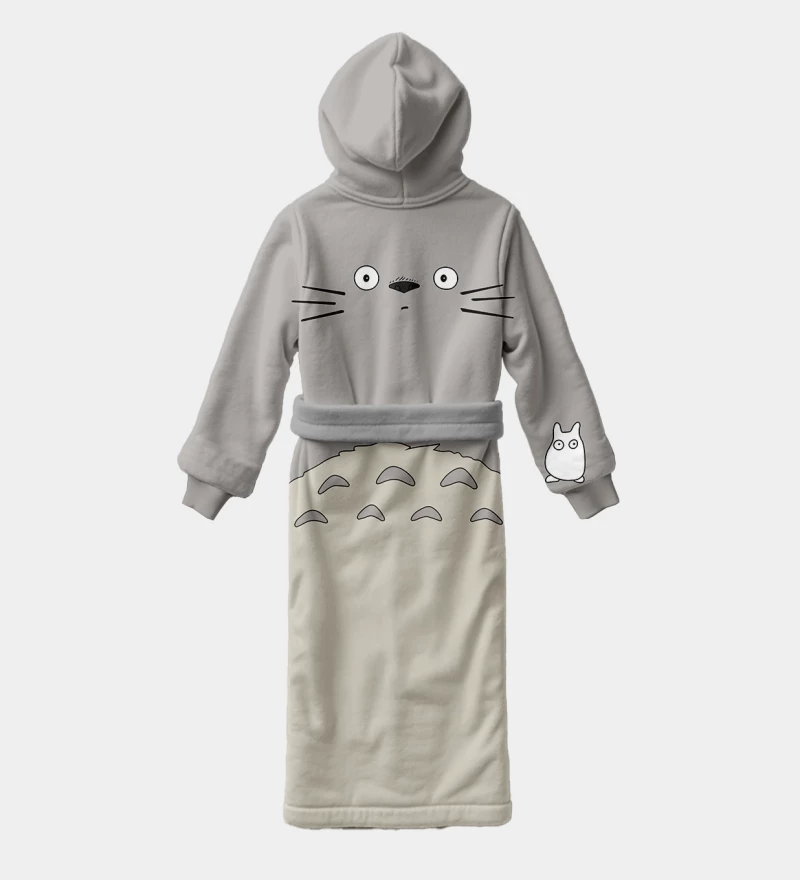 Totoro sherpa robe