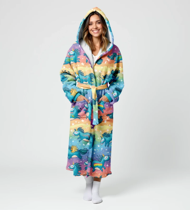 Uni Uni sherpa robe