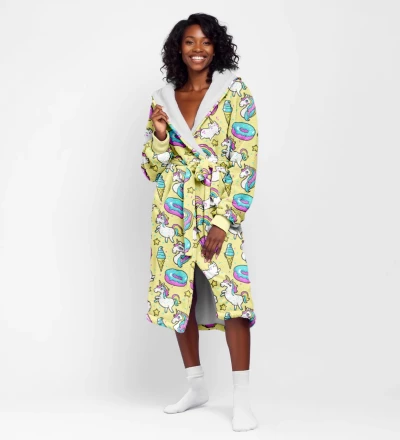 Unicorn sherpa robe