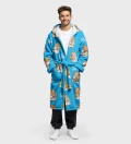 Bath Time sherpa robe