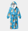 Bath Time sherpa robe