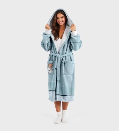 Shower Time sherpa robe