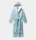 Shower Time sherpa robe