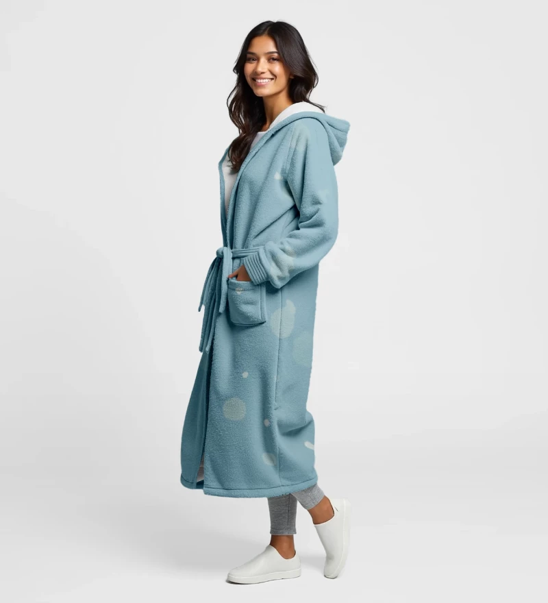 Tea Time sherpa robe